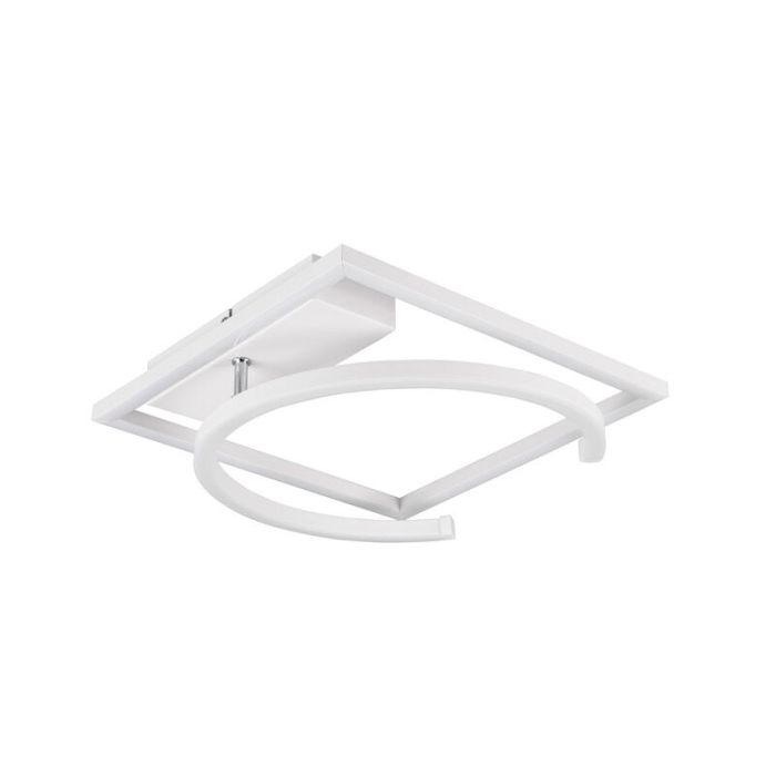 White flush ceiling light modern, Emine, 23,5W, 4000K LED