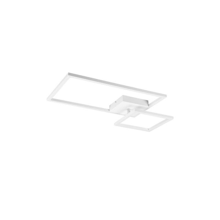 White flush ceiling light modern, Binc, 25W, 4000K LED