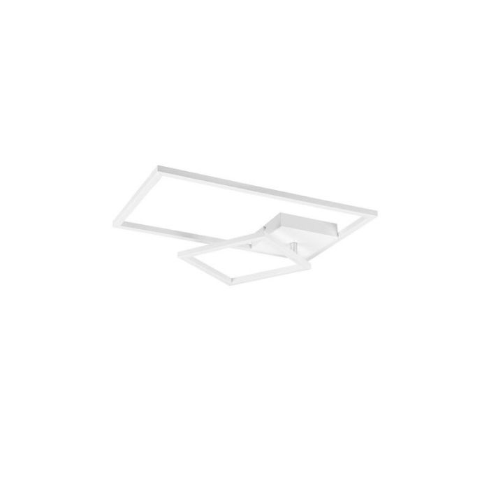 White flush ceiling light modern, Binc, 25W, 4000K LED