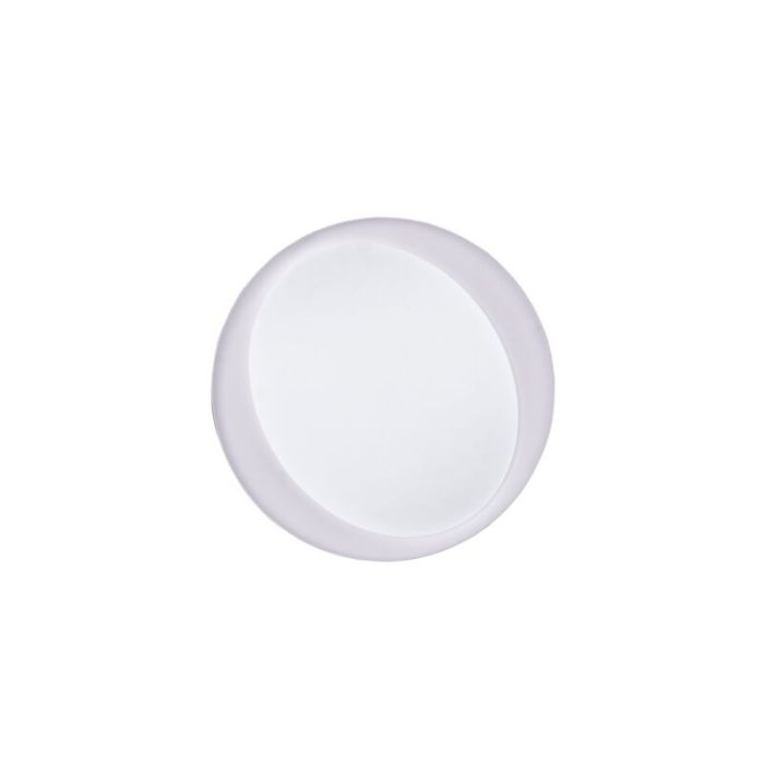Grey flush ceiling light modern, Joas, 24W, warm to cold white adjustable LED, with remote control