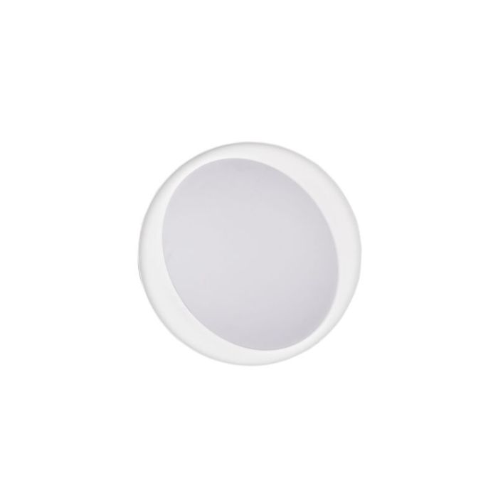 Grey flush ceiling light modern, Joas, 24W, warm to cold white adjustable LED, with remote control