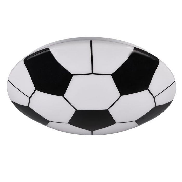 White kid's ceiling light modern, Fabiola, 12W, 3000K LED