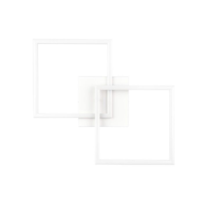 White flush ceiling light modern, Margaux, 20W, 4000K LED