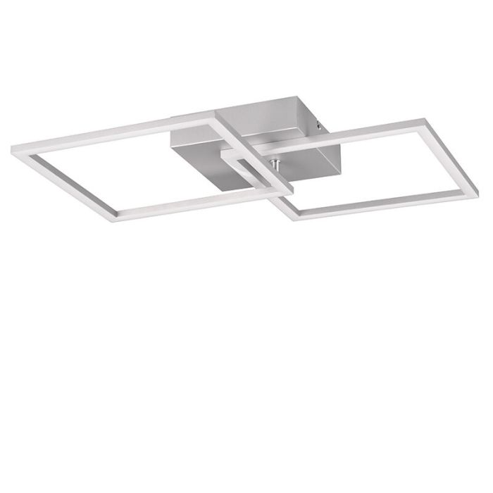 Grey flush ceiling light modern, Margaux, 20W, 3000K LED