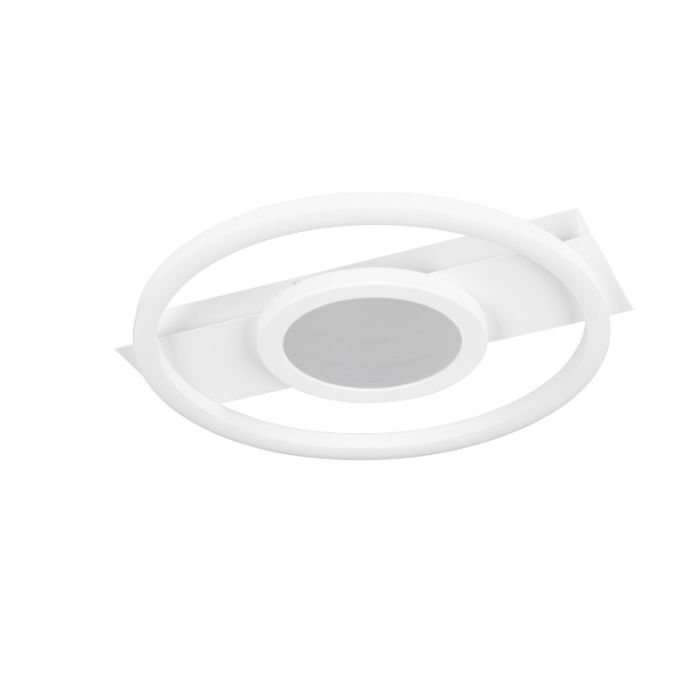White ceiling light modern, Sandhia, 16W, 4000K LED