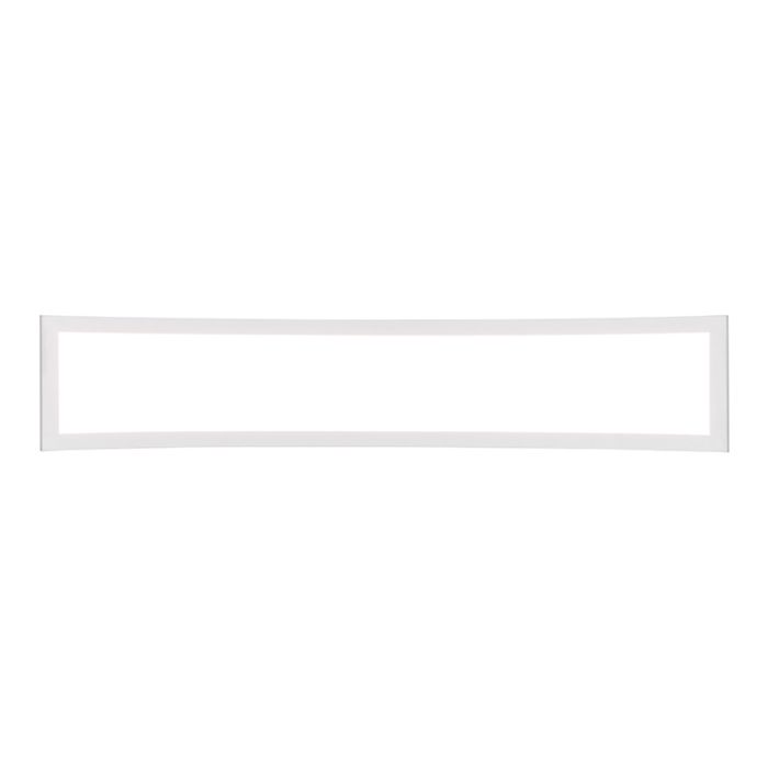 White flush ceiling light modern, Ruurd, 21W, 3000K LED