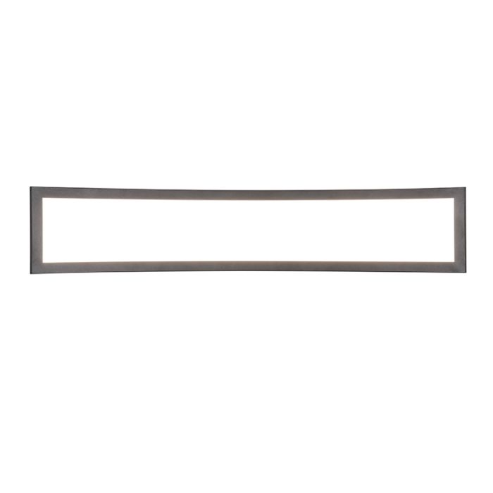 Black flush ceiling light modern, Ruurd, 23W, 3000K LED