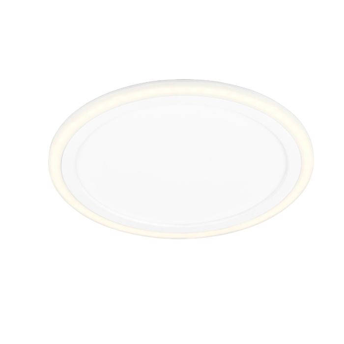White flush ceiling light modern, Omaima, 11W, 3000K LED