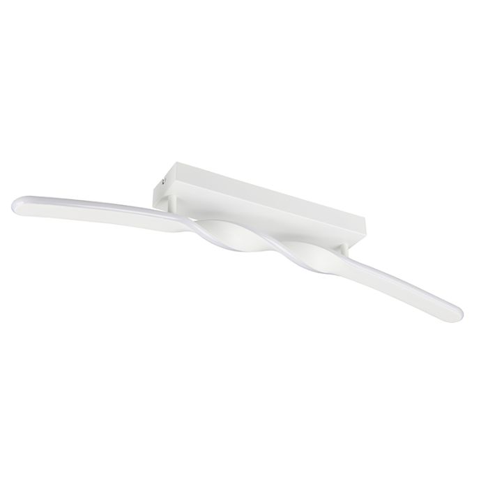 White ceiling light design, Quirinus, 18W, 4000K LED