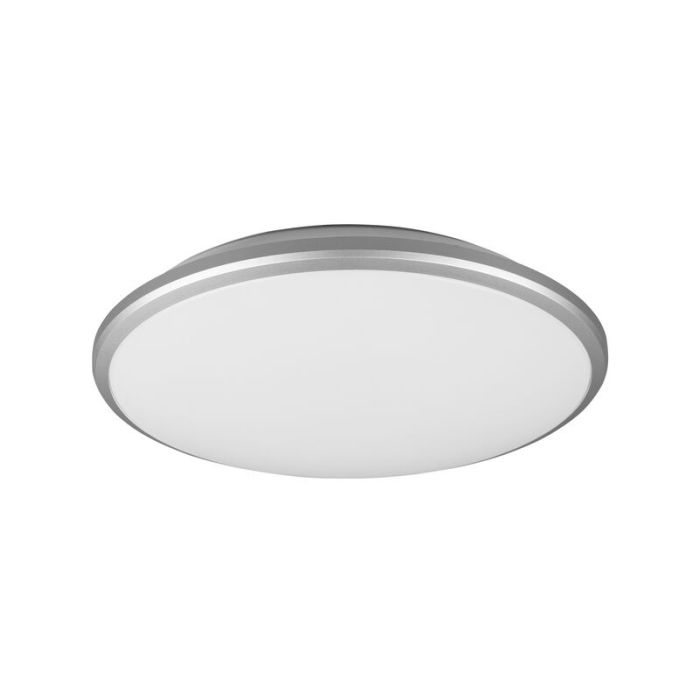 Grey flush ceiling light modern, Celine, 20W, 3000K LED, 3-step dimmable