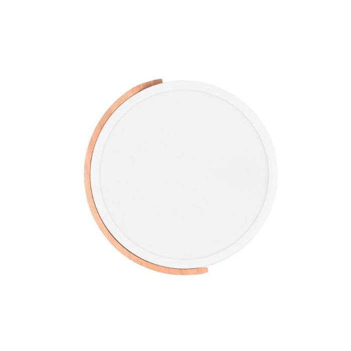 White flush ceiling light modern, Nevil, 20W, 3000K LED, 3-step dimmable