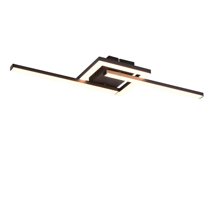 Black ceiling light design, Mahad, 17W, 3000K LED