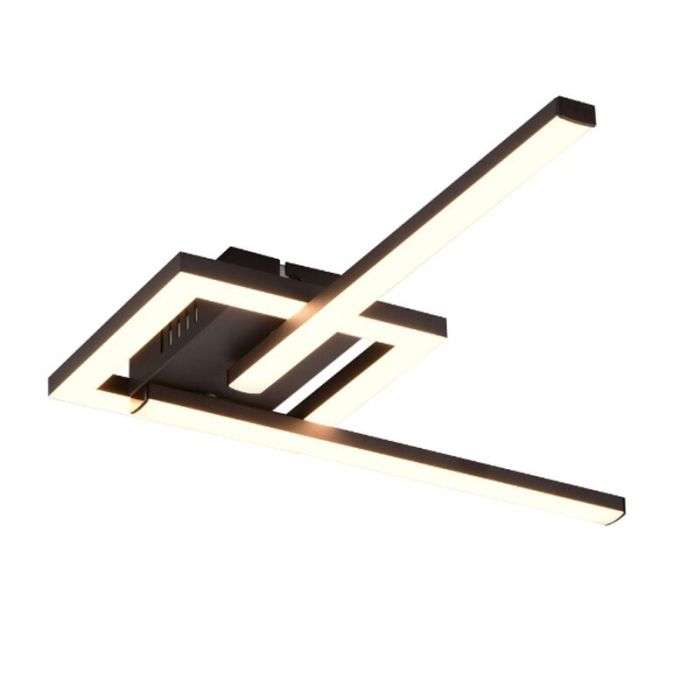 Black ceiling light design, Mahad, 17W, 3000K LED