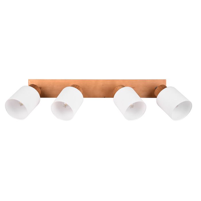 Wood ceiling spotlight brown, Myron