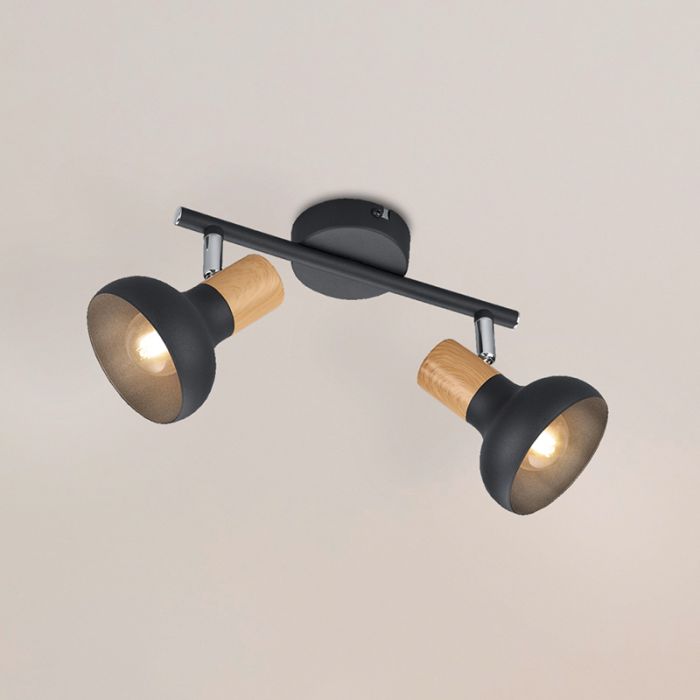 Black ceiling spotlight modern, Toos