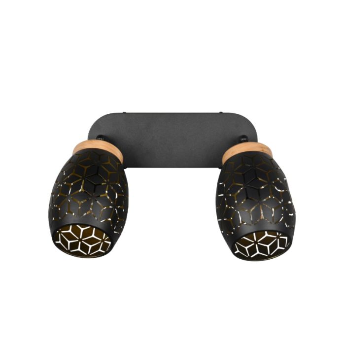 Black ceiling spotlight modern, Delana