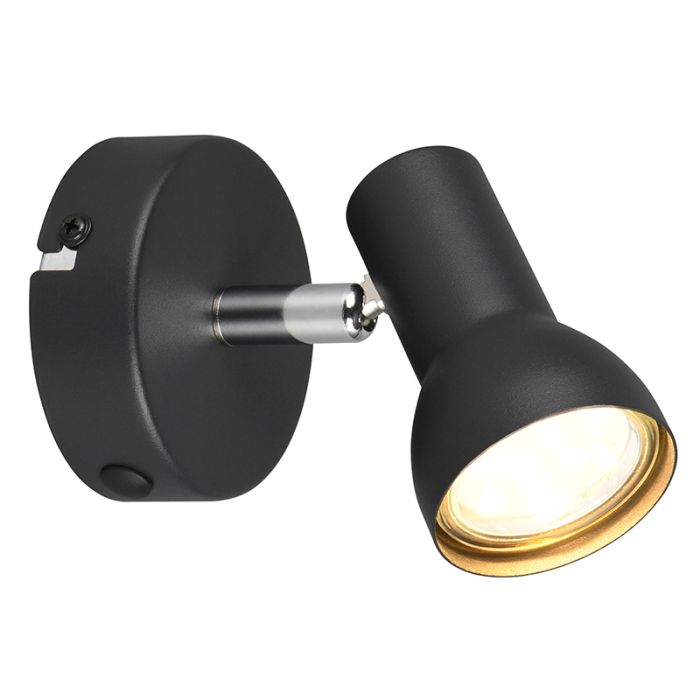 Black wall spotlight modern, Sabrin