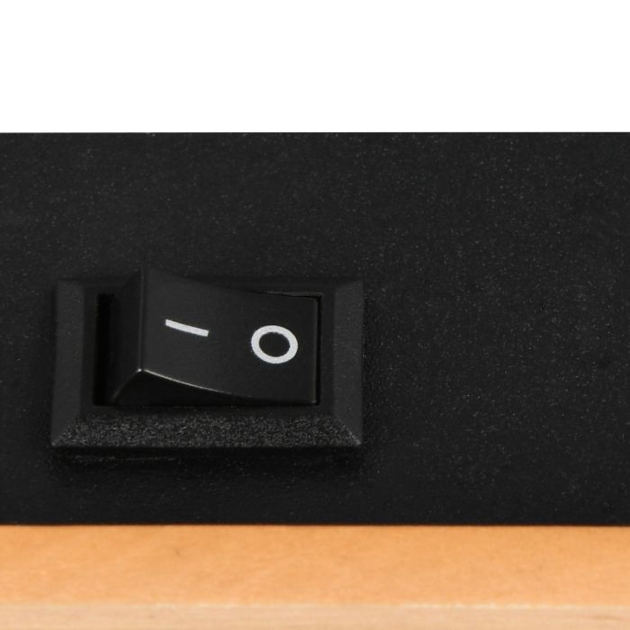 Black wall spotlight modern, Rajeev, with switch