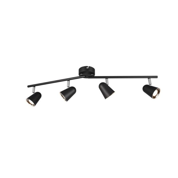 Black ceiling spotlight modern, Taj, 3W, 3000K LED
