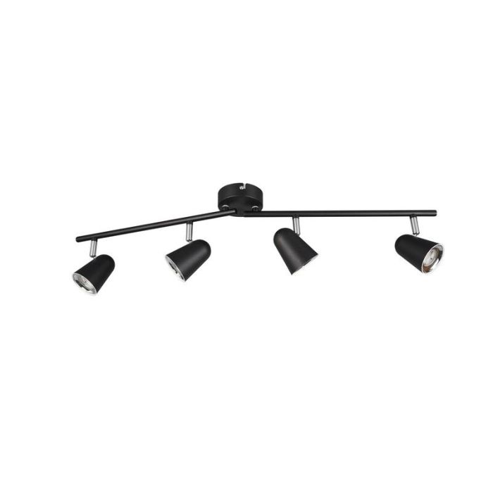 Black ceiling spotlight modern, Taj, 3W, 3000K LED