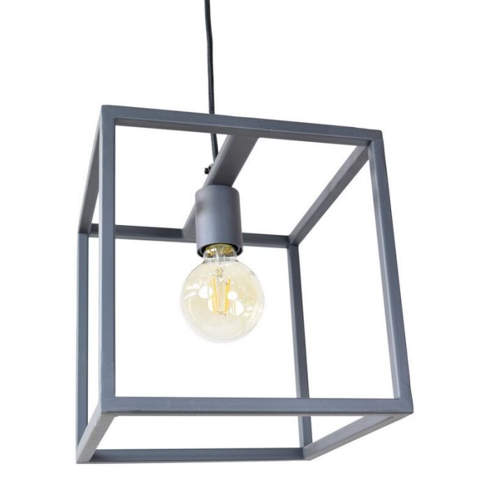 Industrial pendant light grey, Redox