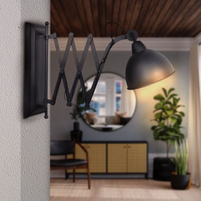 Industrial wall light black, Borani
