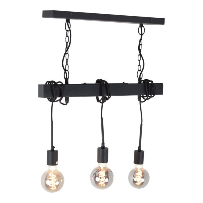Industrial ceiling light black, Kezban
