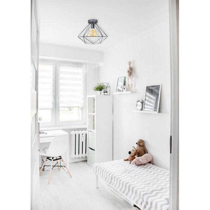 Industrial ceiling light black, Merlon