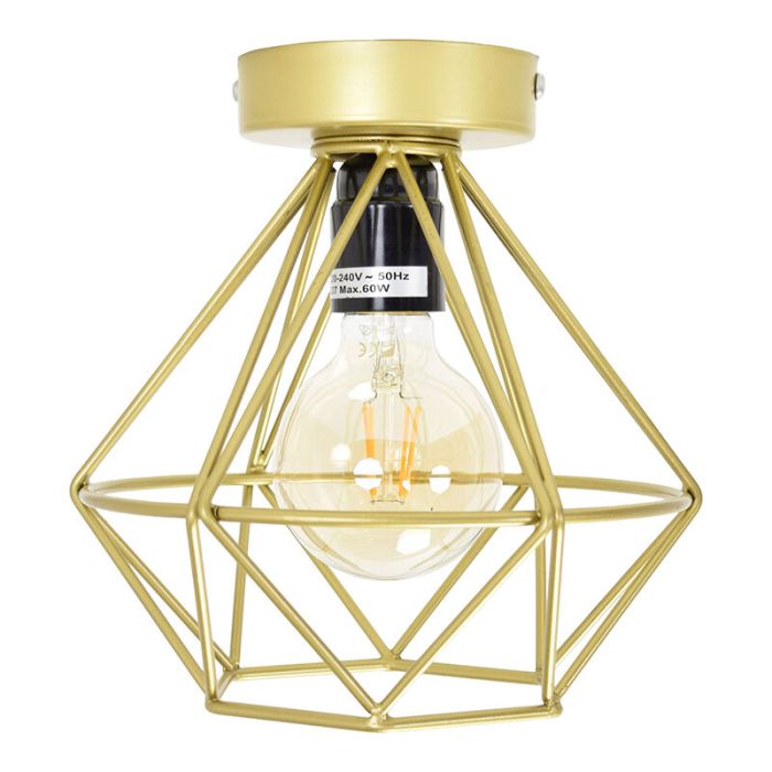 Industrial ceiling light gold, Merlon
