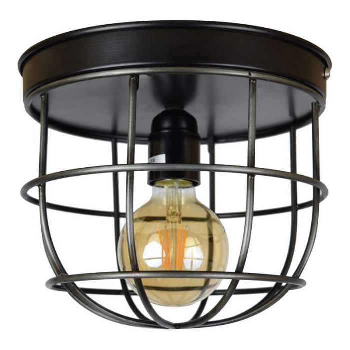 Industrial ceiling light black, Nova
