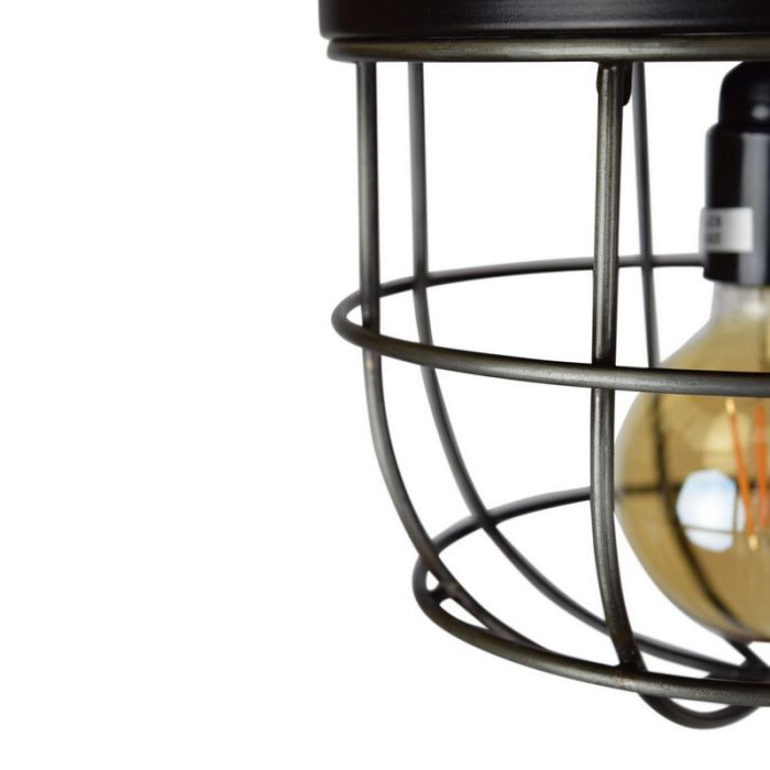 Industrial ceiling light black, Nova