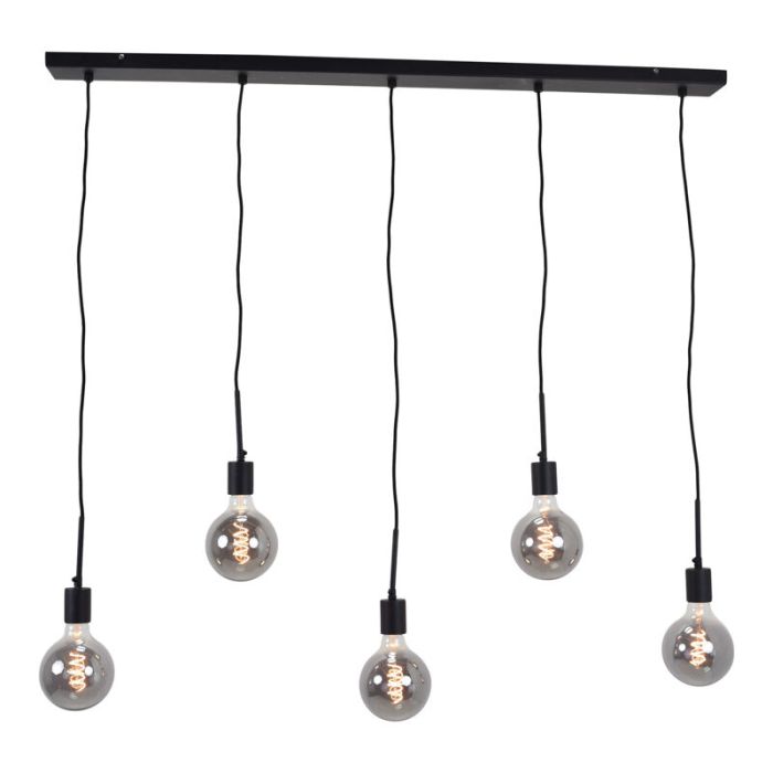 Industrial pendant light black, Bolb