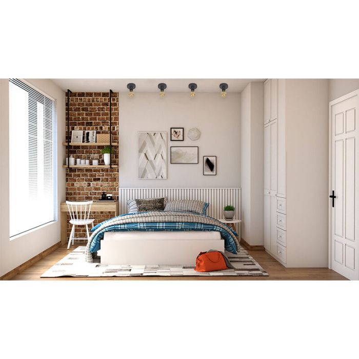Industrial ceiling light black, Moda