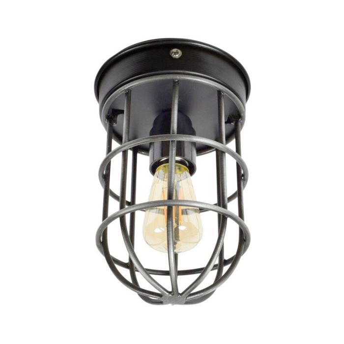 Industrial ceiling light black, Nova