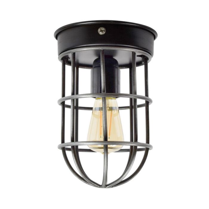 Industrial ceiling light black, Nova