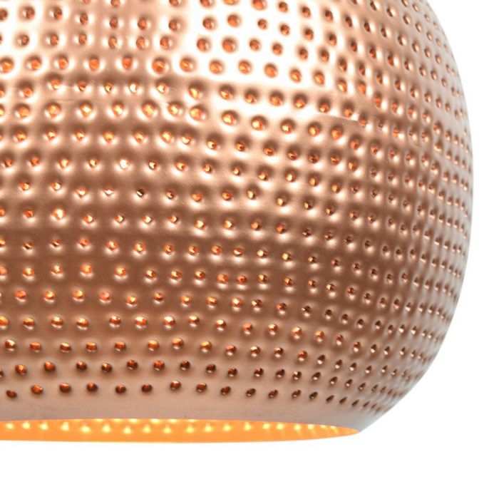 Industrial pendant light copper, Fawwaz