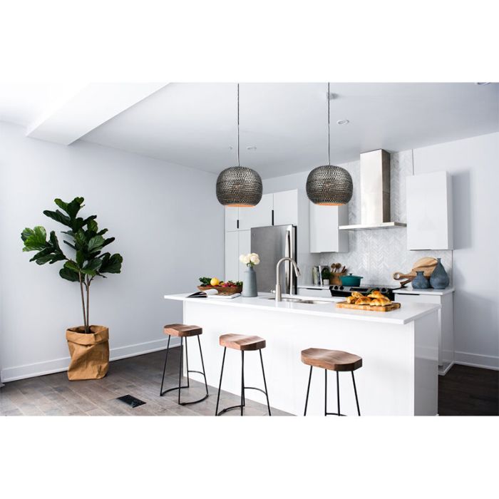 Industrial pendant light copper, Fawwaz