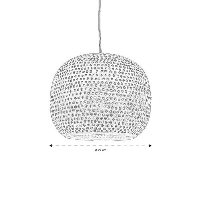 Industrial pendant light copper, Fawwaz
