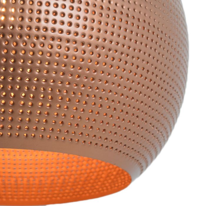 Industrial pendant light copper, Fawwaz