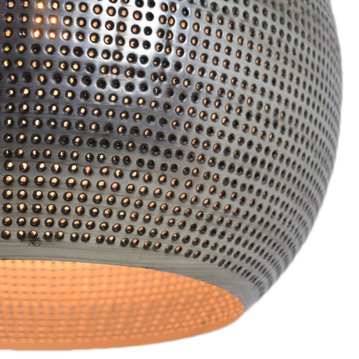 Industrial dining table hanging lamp zinc, Fawwaz