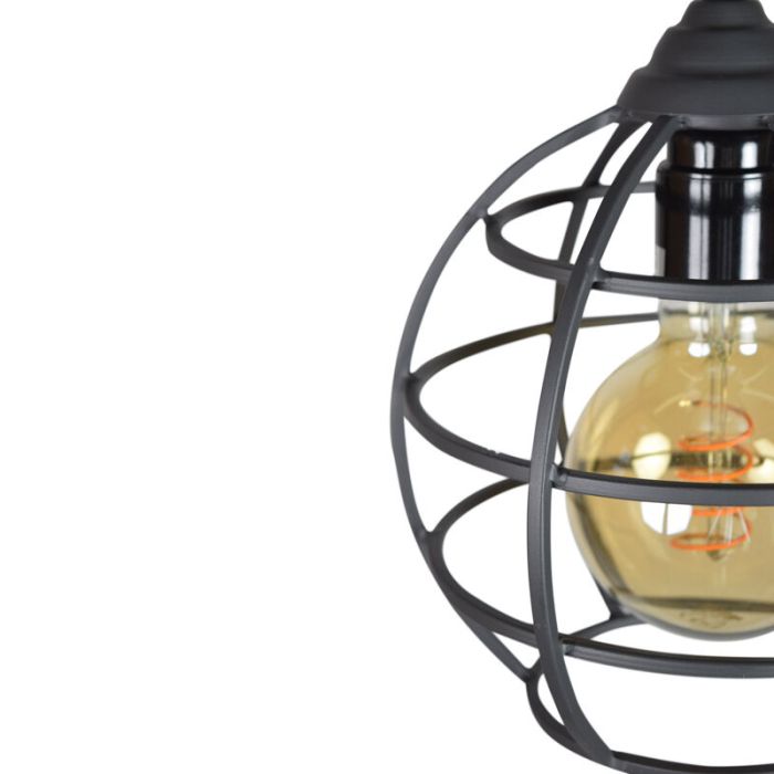 Industrial pendant light black, Roland