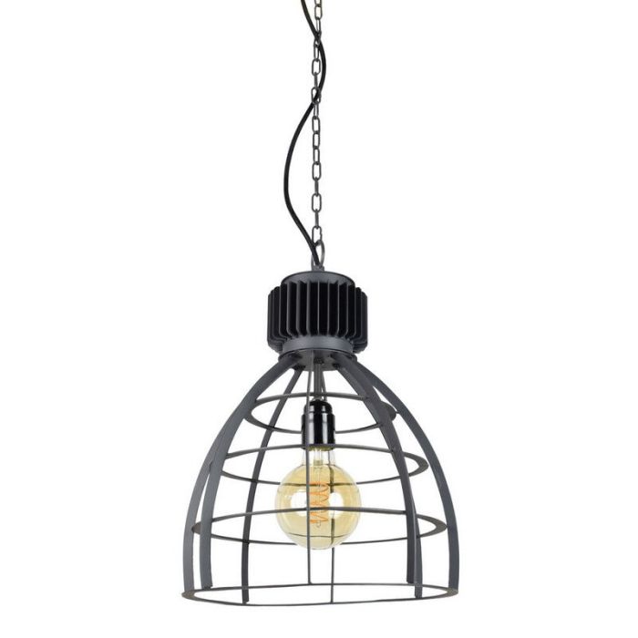 Industrial pendant light black, Redstar