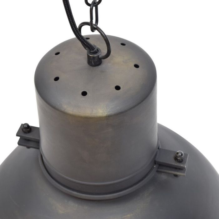 Industrial dining table hanging lamp brass, Brasd