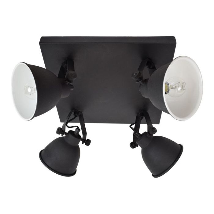 Industrial ceiling spotlight black, Redon