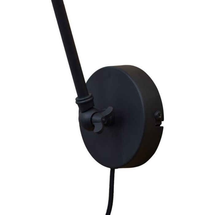 Industrial wall light black, Ferdy