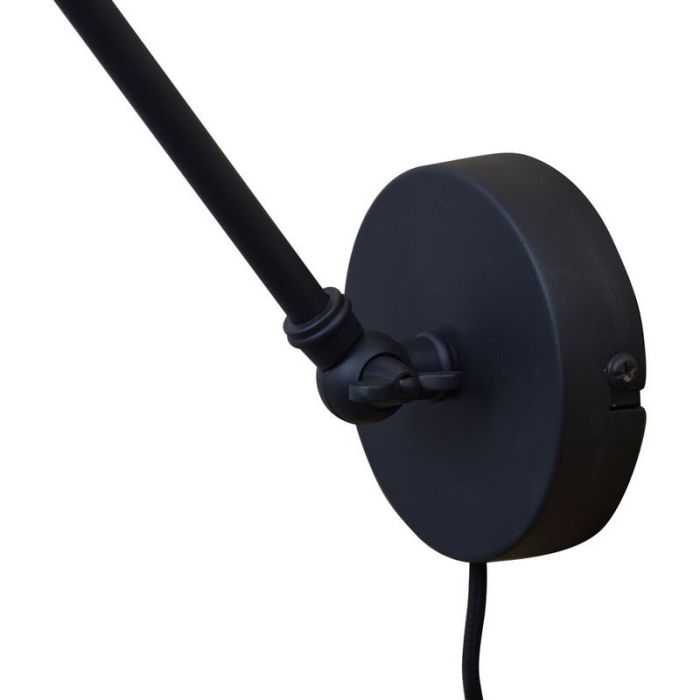 Industrial wall light black, Orloni