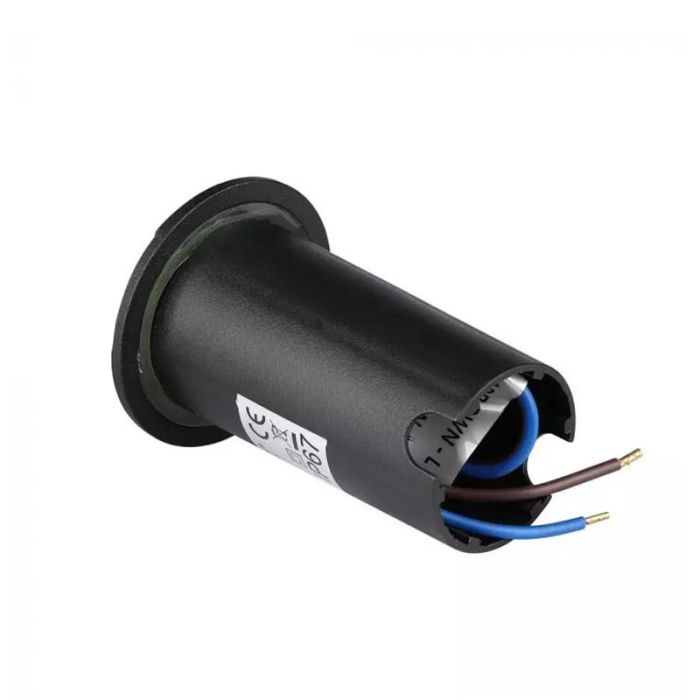 Modern ground light black, Marcus, 1W, 3000K LED, IP67