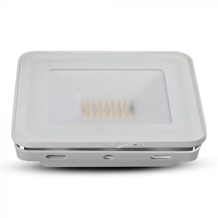 White smart floodlight modern, Leander, 20W, adjustable light colour LED, IP65