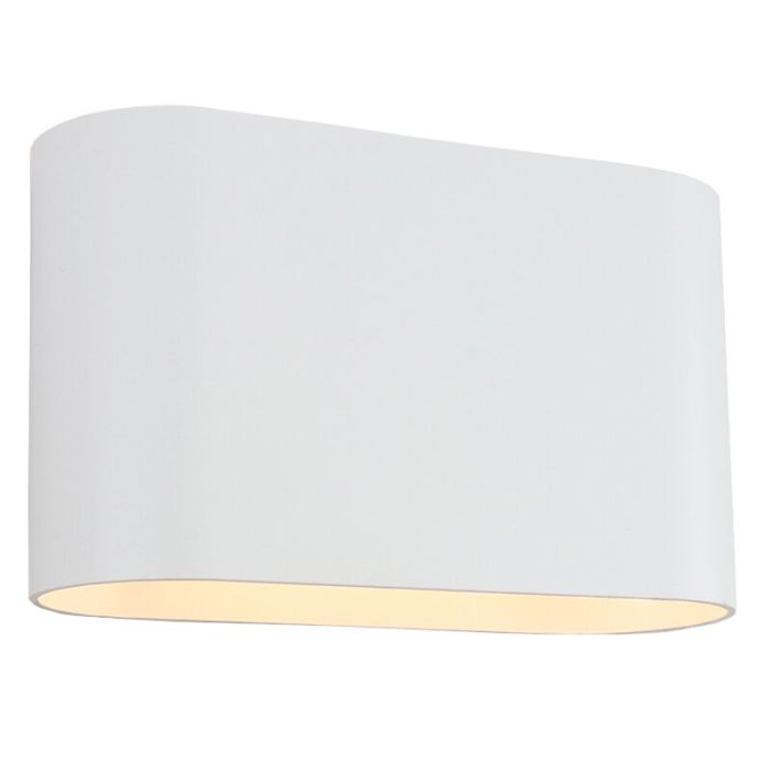Modern up down wall light white, Rodigo