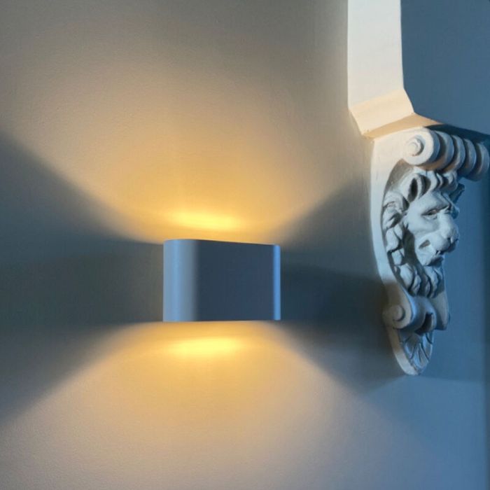 Modern up down wall light white, Rodigo
